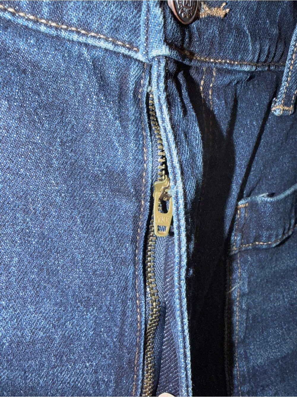 Time and Tru Dark Blue Denim Jean Shorts - Picture 3 of 5